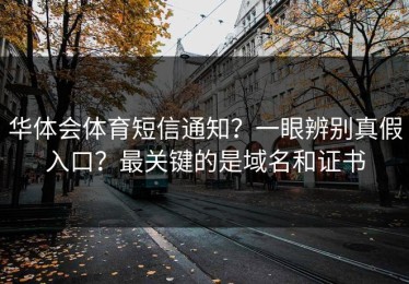 华体会体育短信通知？一眼辨别真假入口？最关键的是域名和证书